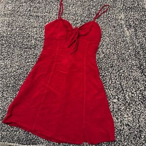 Zara red mini dress